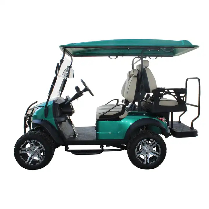 Wholesale Luxury Lifted Golf Car Electric Utility Vehicle Golf Buggy 4 Seat off Road Golf Cart