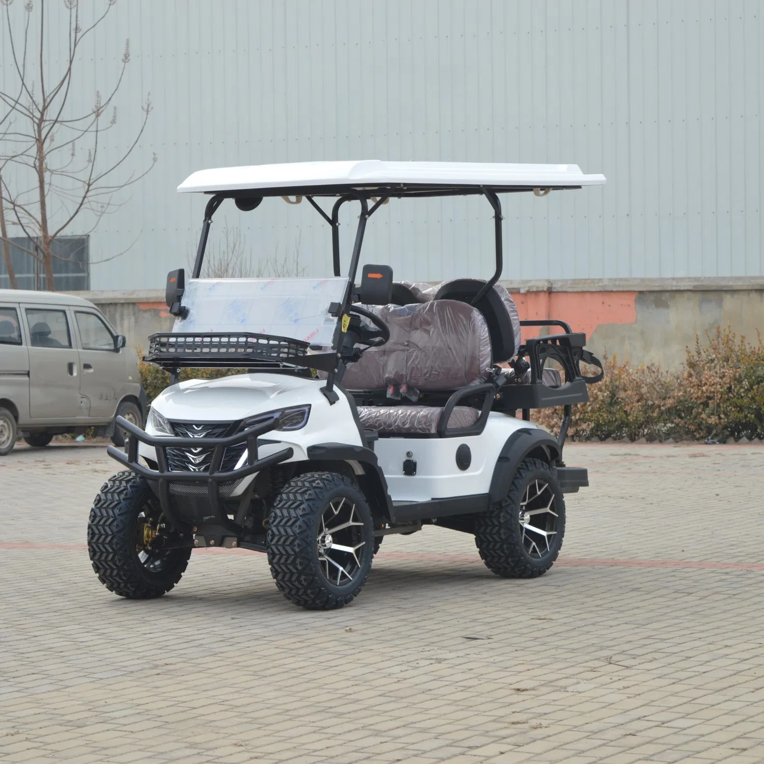 4 Seater New Golf Cart Electric Club Car with Cargo Box