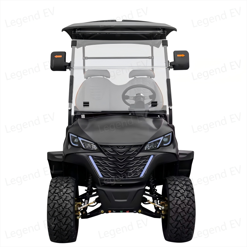 2025 Economic Farm All-Terrain Tyre Electric Buggy Hunting Utility Vehicle Golf Cart with Bed Cargo Box