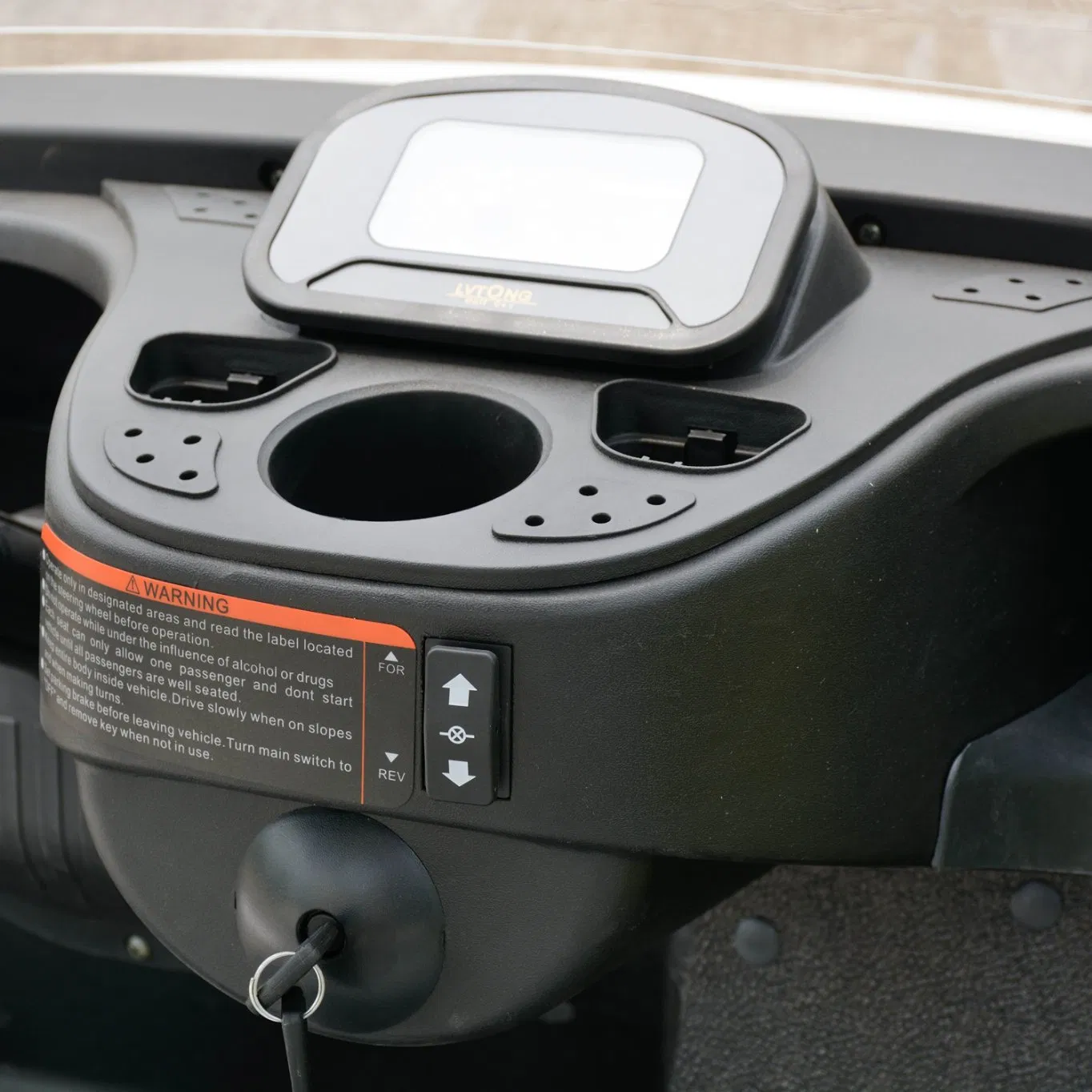 Electric Sightseeing Bus CE Approved 2 Seaters Electric Golf Cart (LT-A627.2)