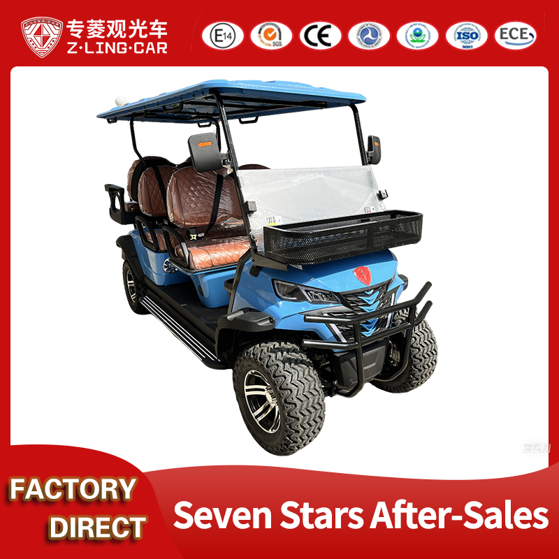 Zlingcar Brand Multi-Purpose Electric Golf Cart with Truck Box Cargo