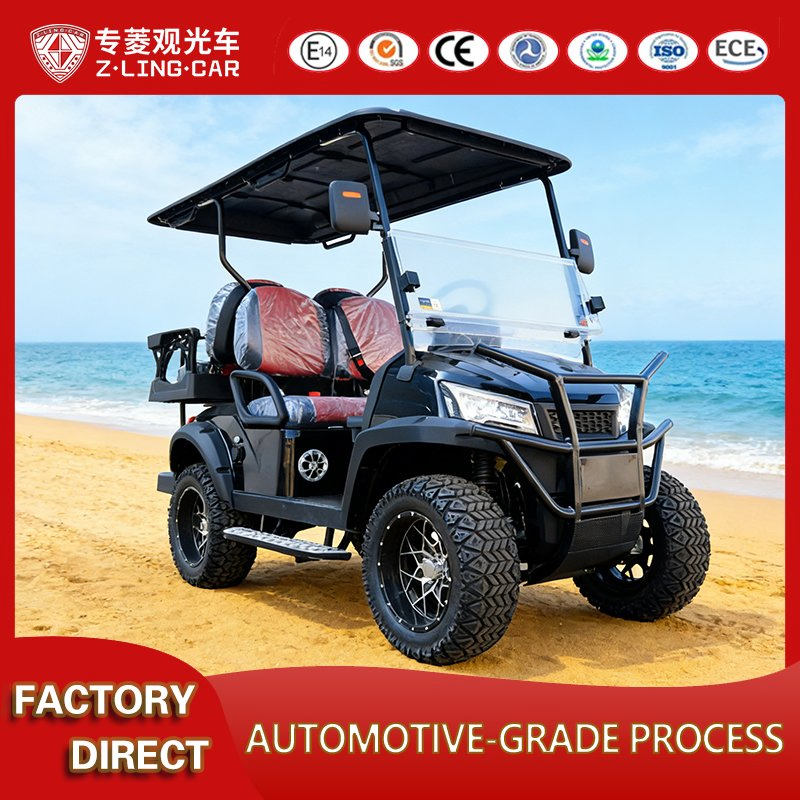 Zlingcar Factory Prices 48V 72V Battery Buggy Street Legal Golf Cart off Road Electric Golf Cart