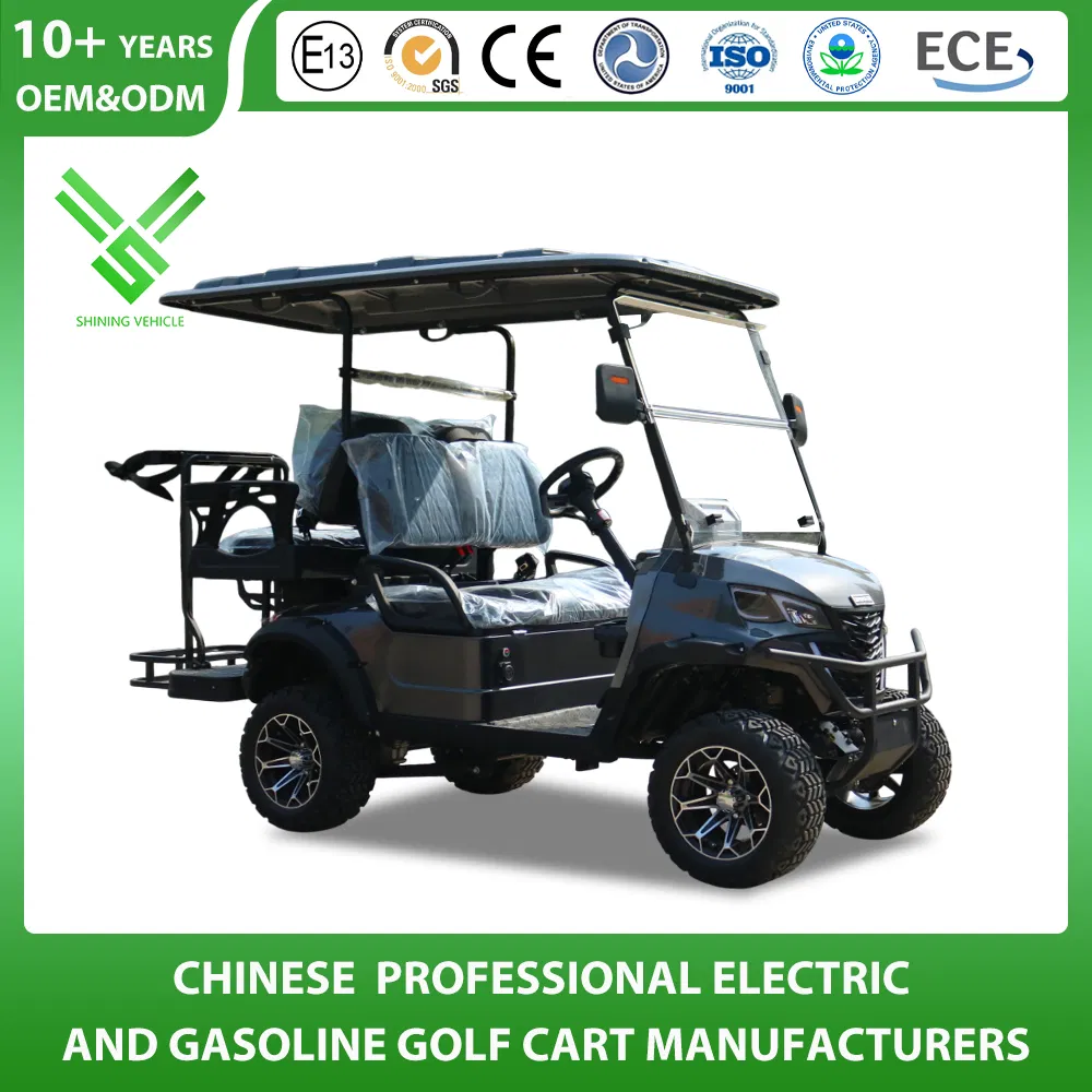 Shininglsv Brand Custom Logo Golf Cart 4 Seater Electric Golf Cart