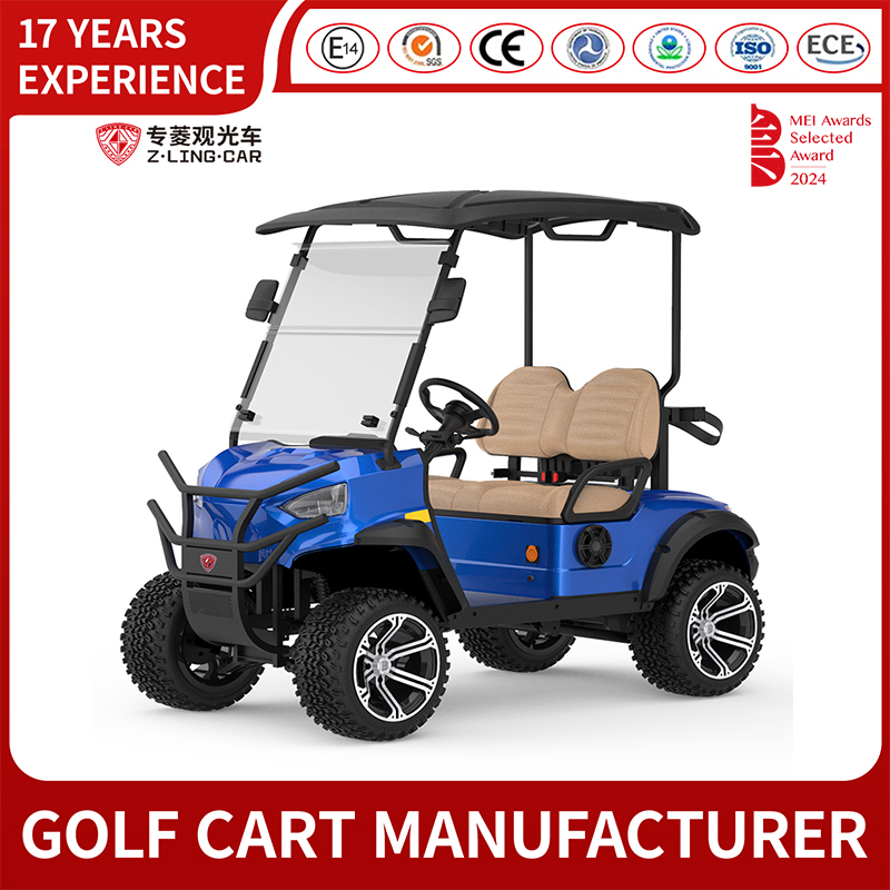 Zlingcar Customized 2-Seater Golf Cart with CE Certificate for Golf Course