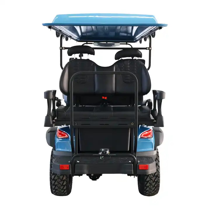 Custom Stable and Durable Electric Golf Cart 4 Wheel Drive 4+2 Seaters Golf Buggy Carts