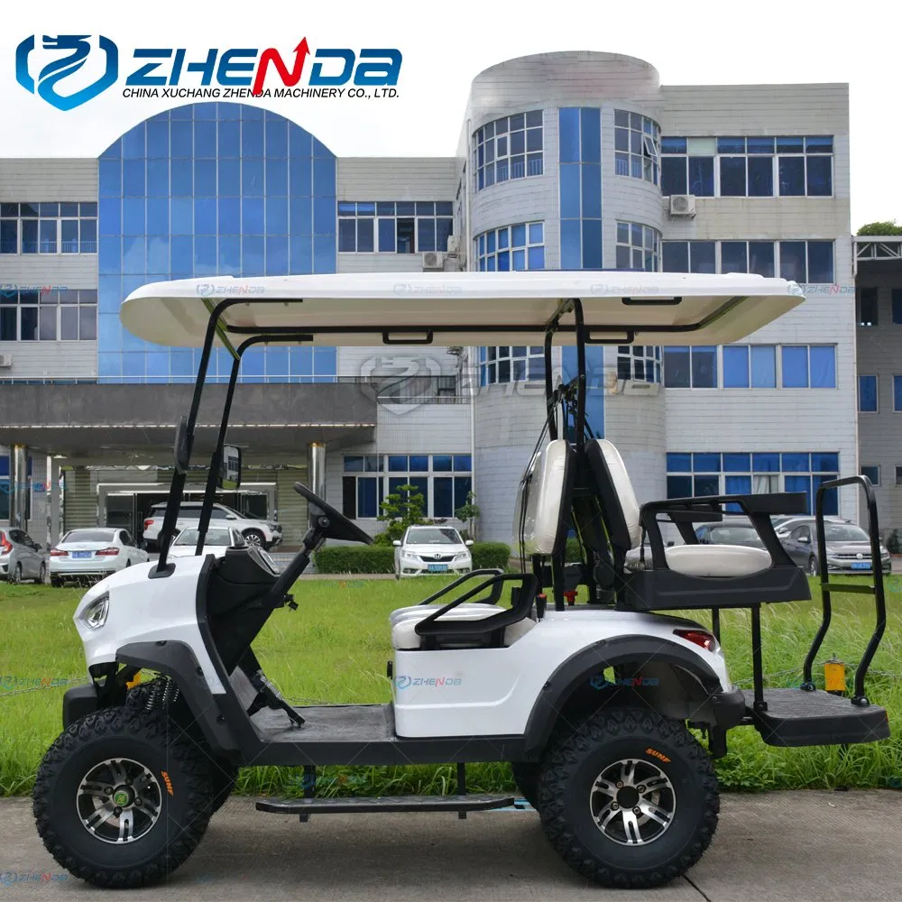 Cheap Mini Chinese Classic Lithium Battery 4 Seater Wheel Gasoline Gas Powered Electric Golf Carts