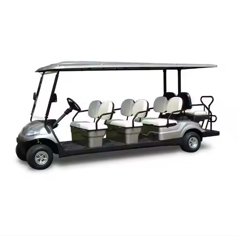 Used 4-Seater Electric Golf Cart with Leather Seats Dark Interior Acc Cruise Control Fwd Drive R15 Tire Size