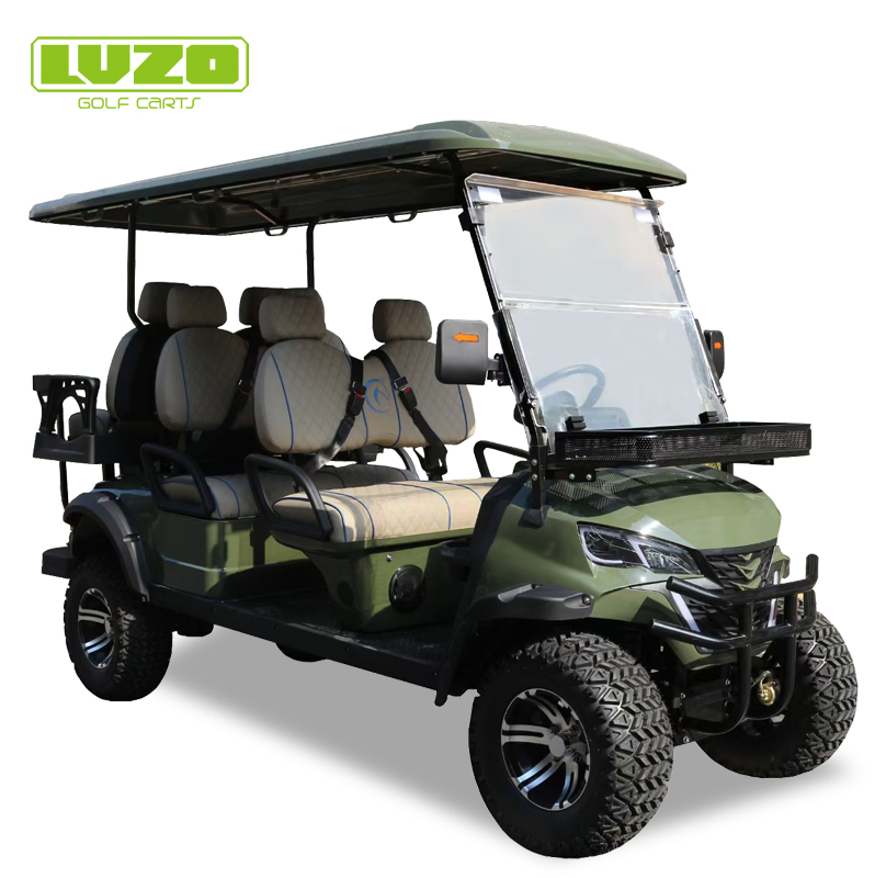 China Manufacturer 48V/60V/72V Lithium Battery Electric 4X4 Hutning Golf Carts/Buggy/Car Wholesale with DOT Tire
