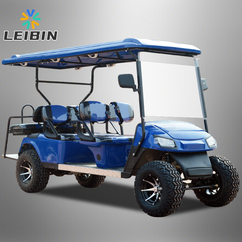 Factory Direct Sales 72V 6 Seater Golf Cart AC Motor Folding USA Golf Carts