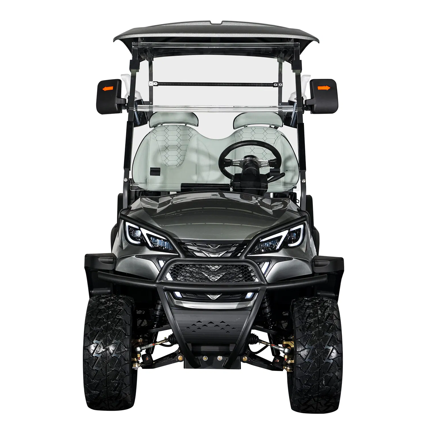 off Road Street Legal 48V Lithium Battery Karts Golf Car Hunting Buggy 2 Seater Mini Electric Golf Cart