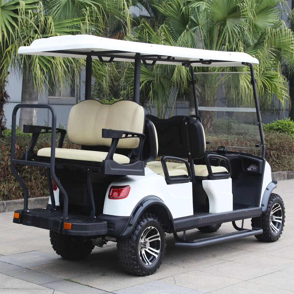 Marshell Factory Price Best 6 Seater Electric Hunting Golf Cart Golf Buggy with CE Lihtium Battery (DH-M4+2)
