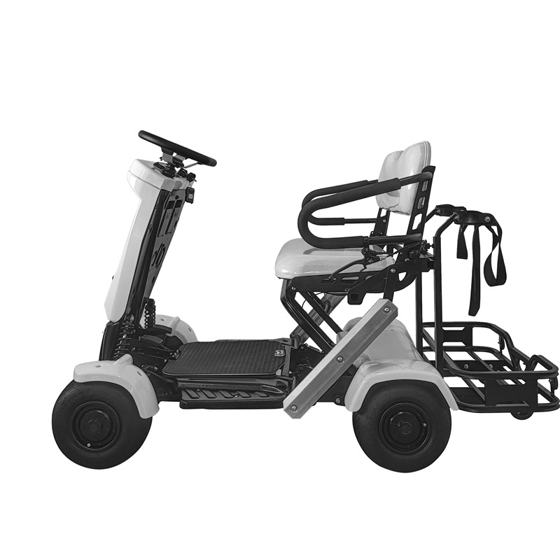 2 Seater Foldable 4 Wheel Golf Skateboard Scooter Golf Electric Scooter Golf Cart