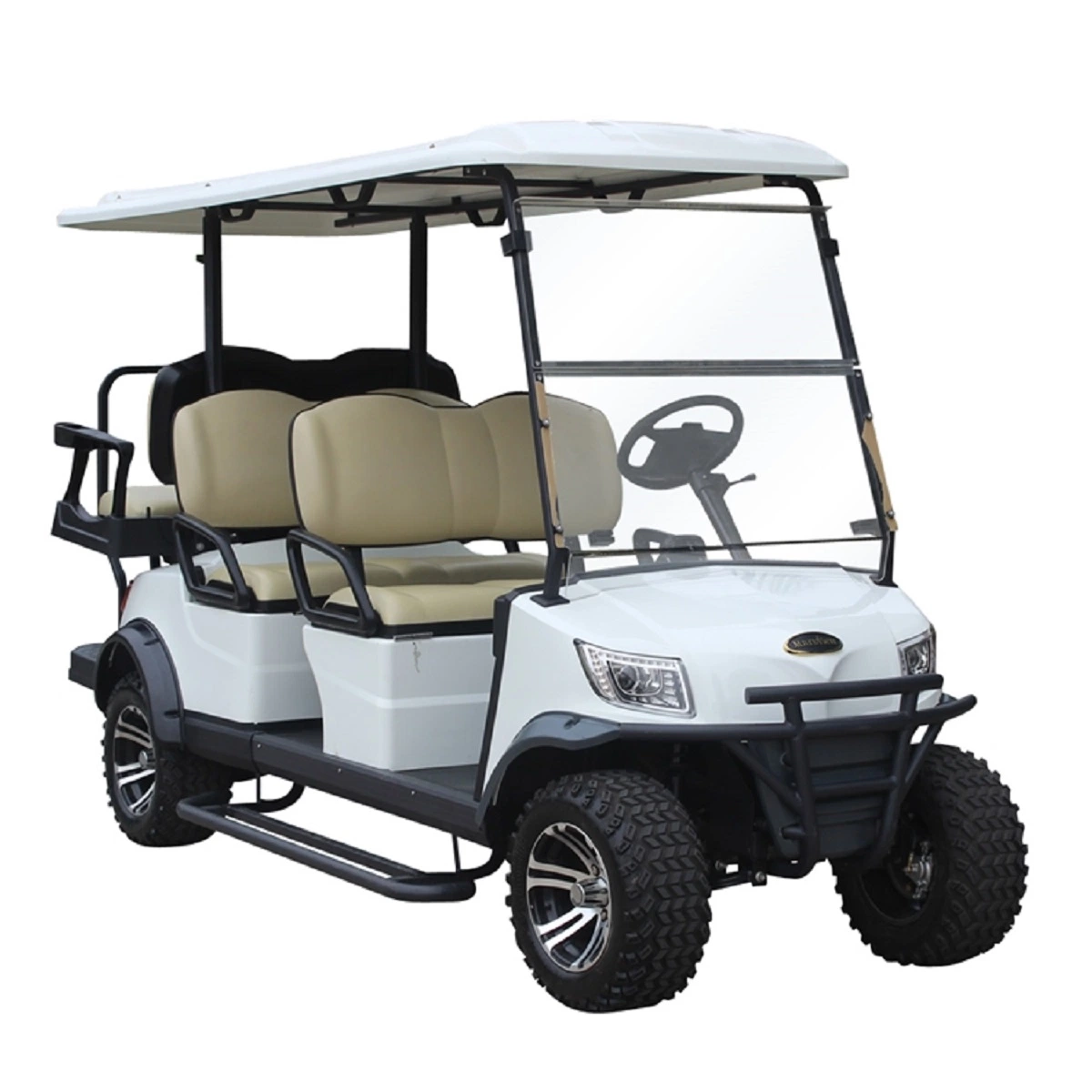 Marshell Factory Price Best 6 Seater Electric Hunting Golf Cart Golf Buggy with CE Lihtium Battery (DH-M4+2)