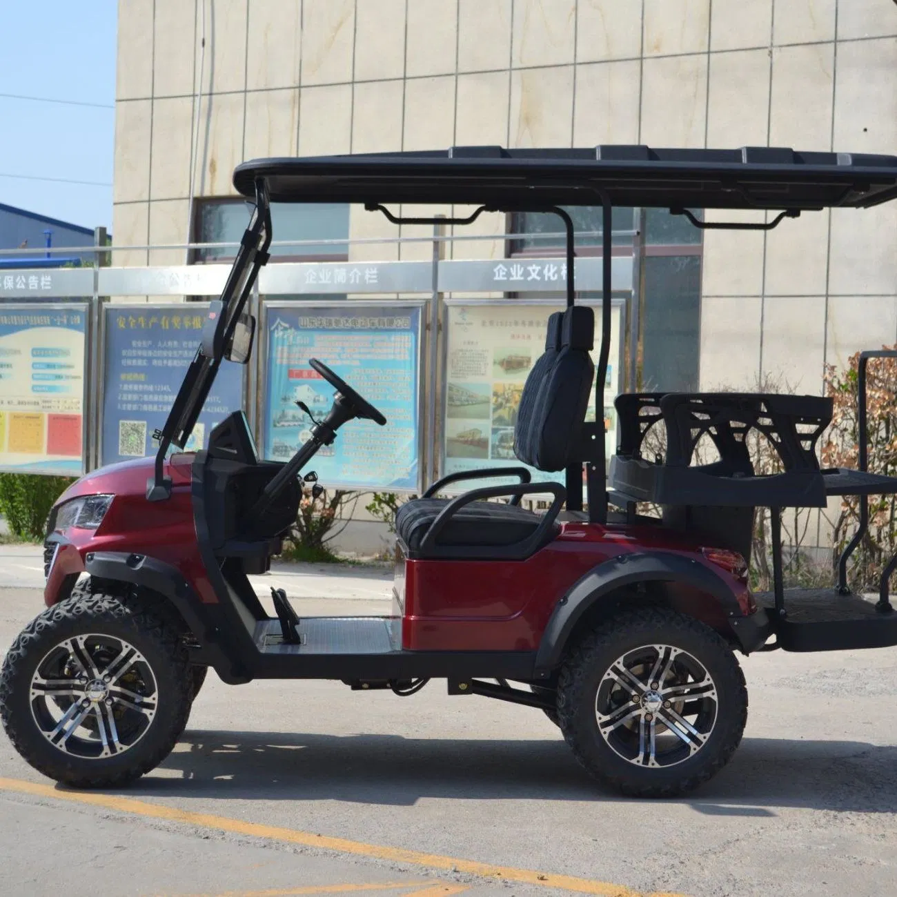 High-Performance Electric Golf Cart for Golf Courses with LED Lights (Winner-GC 2S+2S)