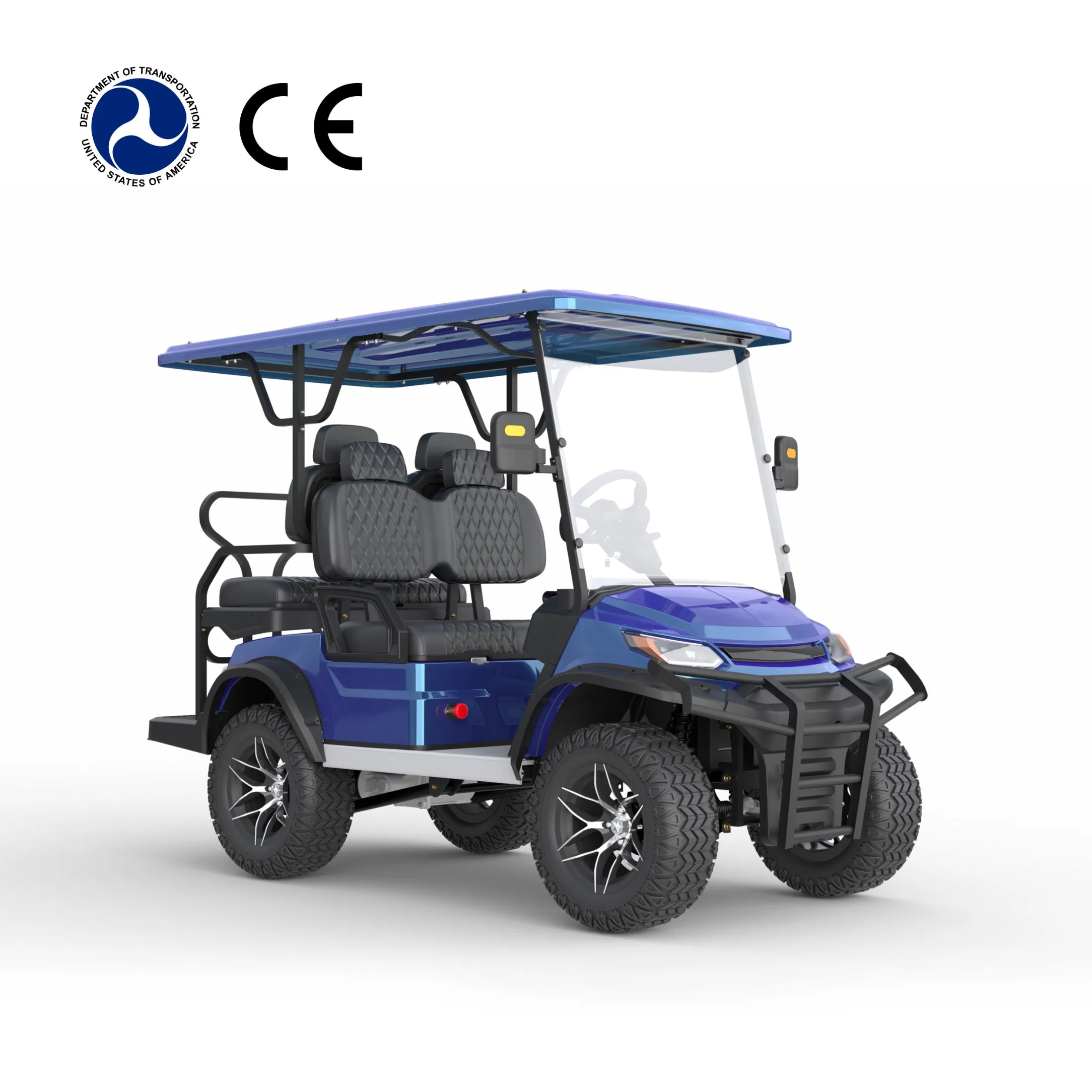 Hunting Electric Electric Golf Cart Sale Australia Custom Side Boxes Follow Me EV Golf Cart Fast Delivery Ambulance Lvtong Golf Cart