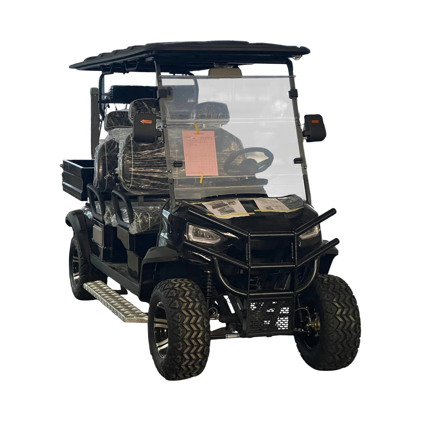 4 Seater Lead Acid Powered with Cargo Gas Golf Cart