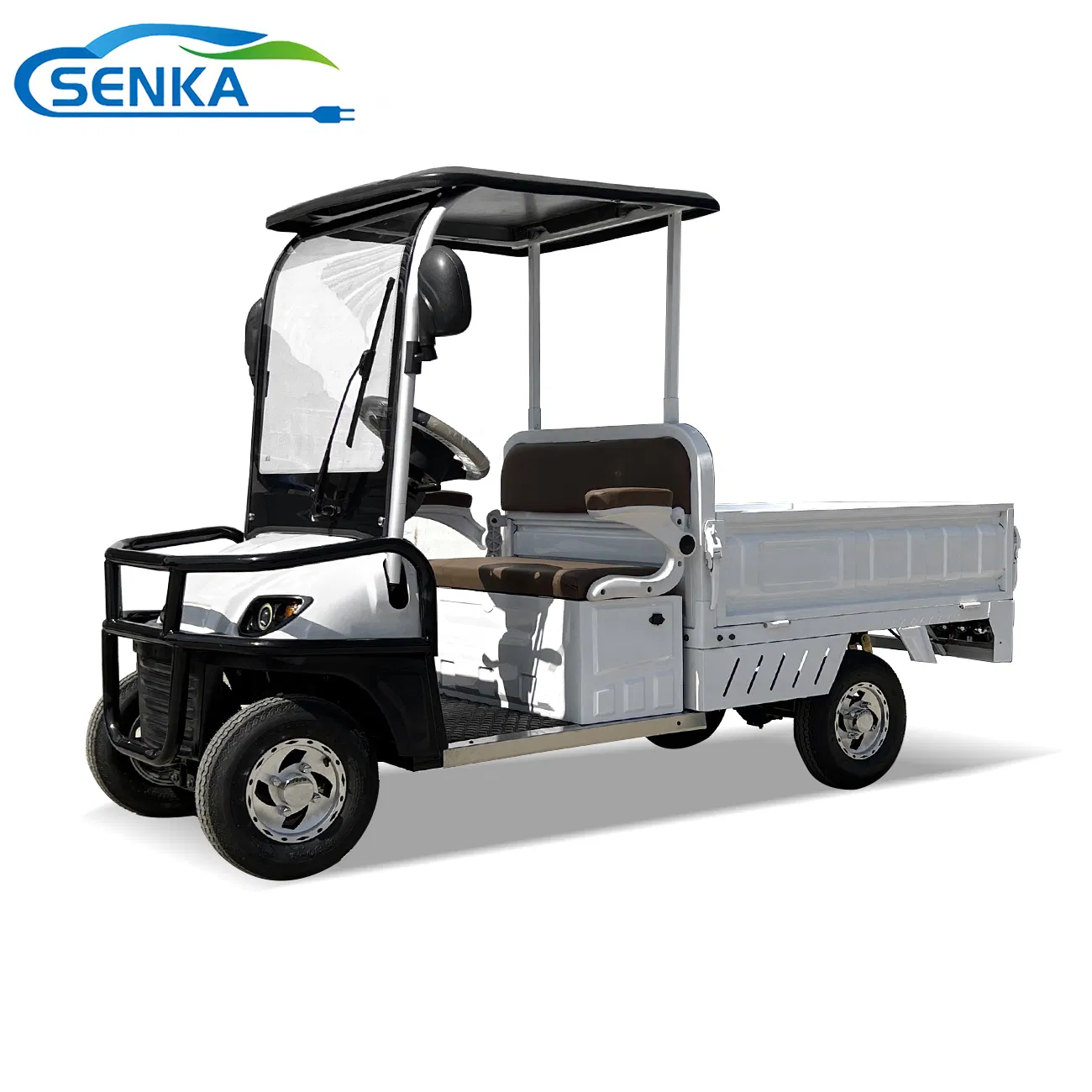 Senka 2024 New Farm Used off Road Battery Operated 72V Electric Golf Cart for Sale