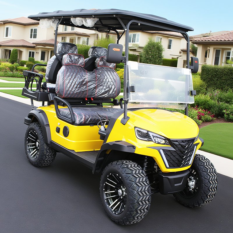 Custom Chinese Wholesale Seater Two Person 4 Seats Buggy Golf Cart Carts Electric Lithium Battery Mini Golf Cart