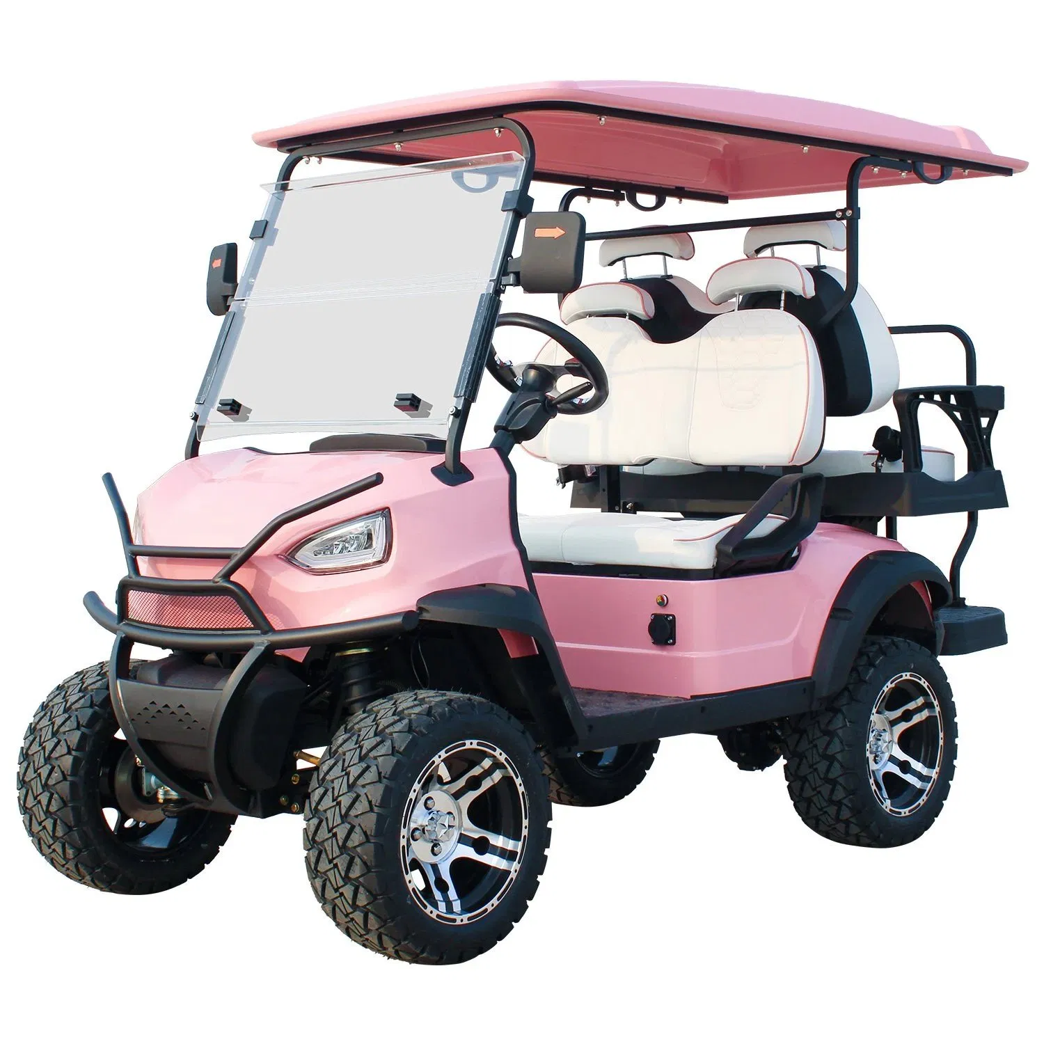 Reception Golf Buggy Cart 4 Seat Folding Electric Golf Carts with CE Certificate