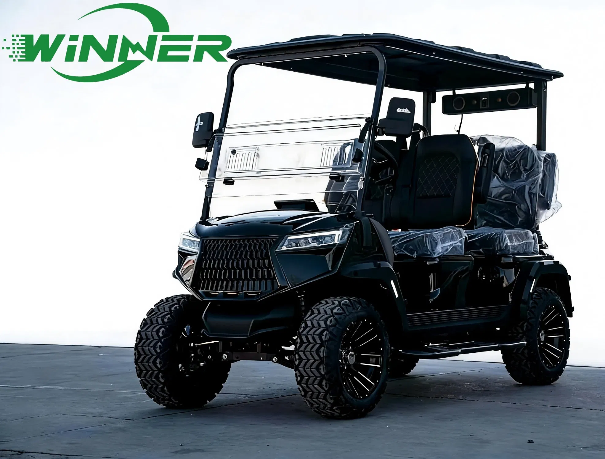 High-End Luxury Performance Electric Golf Cart with Adjustable Comfort Seat