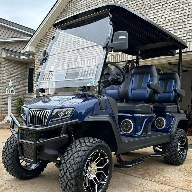 Factory New Hdk Evolution Electric Lithium Battery D5 4 Seater Golf Cart