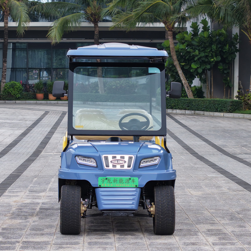 Light System for Singapore Resorts with Clear-Signal Golf Cart