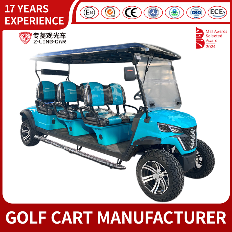 Luxury 6-Seater All-Terrain Design Electric Golf Cart with CE Certified