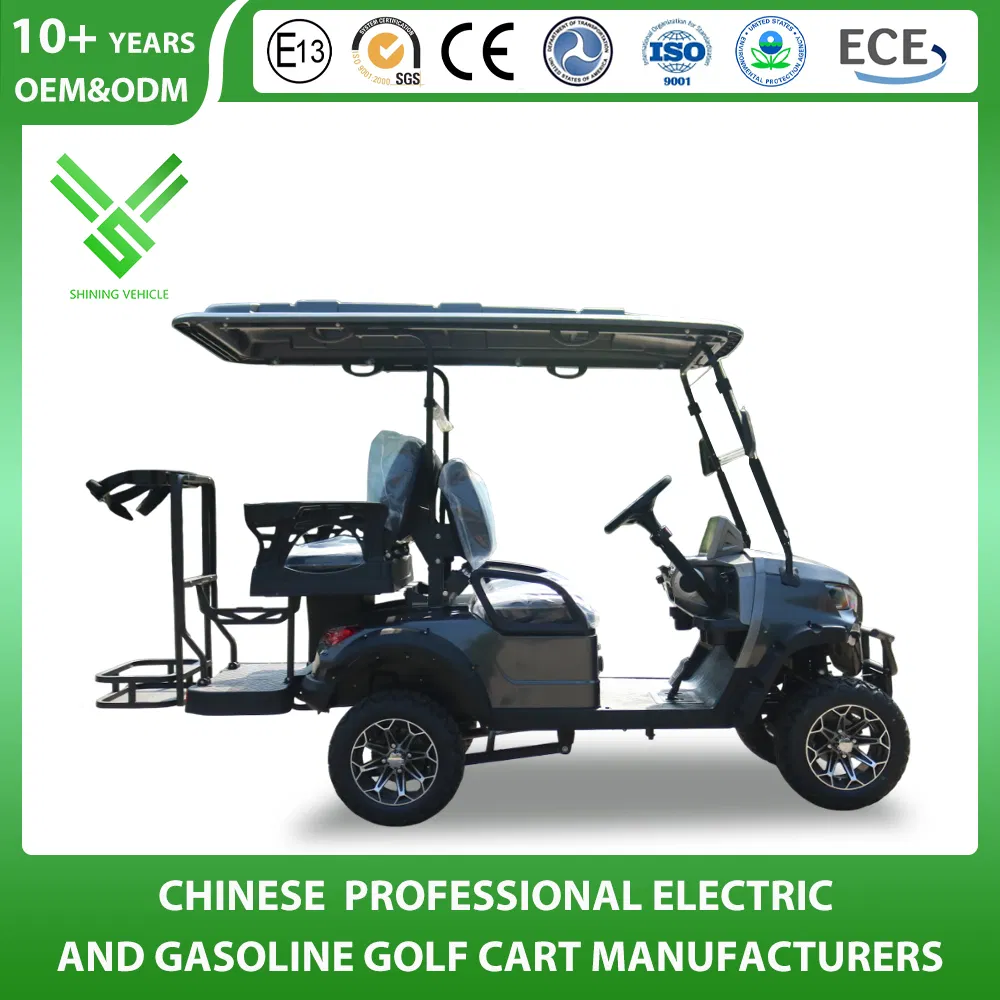 Shininglsv Brand Custom Logo Golf Cart 4 Seater Electric Golf Cart