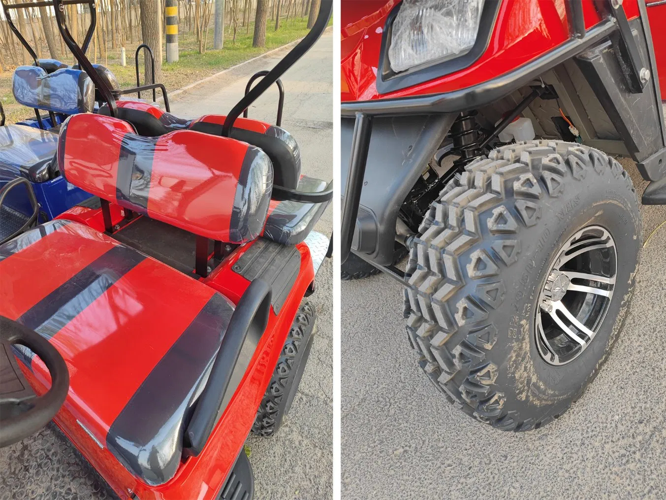 Brand New Gas Type and Electric Golf Carts 2 4 6 8 Seats off-Road Sightseeing Golf Cart