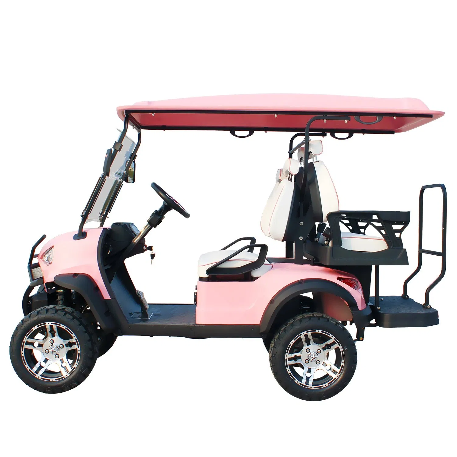 Reception Golf Buggy Cart 4 Seat Folding Electric Golf Carts with CE Certificate