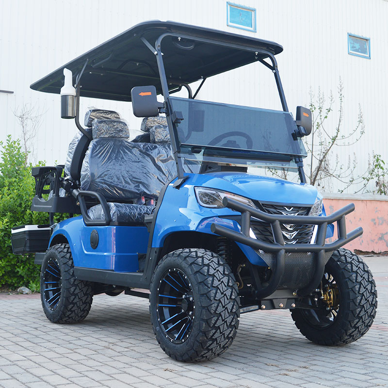 Luxury Electric Battery Operated Golf Push Carts Golf Cart in USA with Lithium Battery 48V/72V