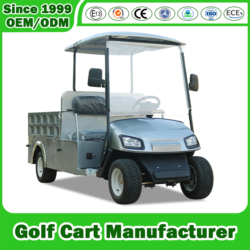 Sightseening Hunting off Road Club Car 48V 72V Utility Mini Lifted Lsv Electric Golf Cart with Cargo Box/Cargo Bed for Transport Goods