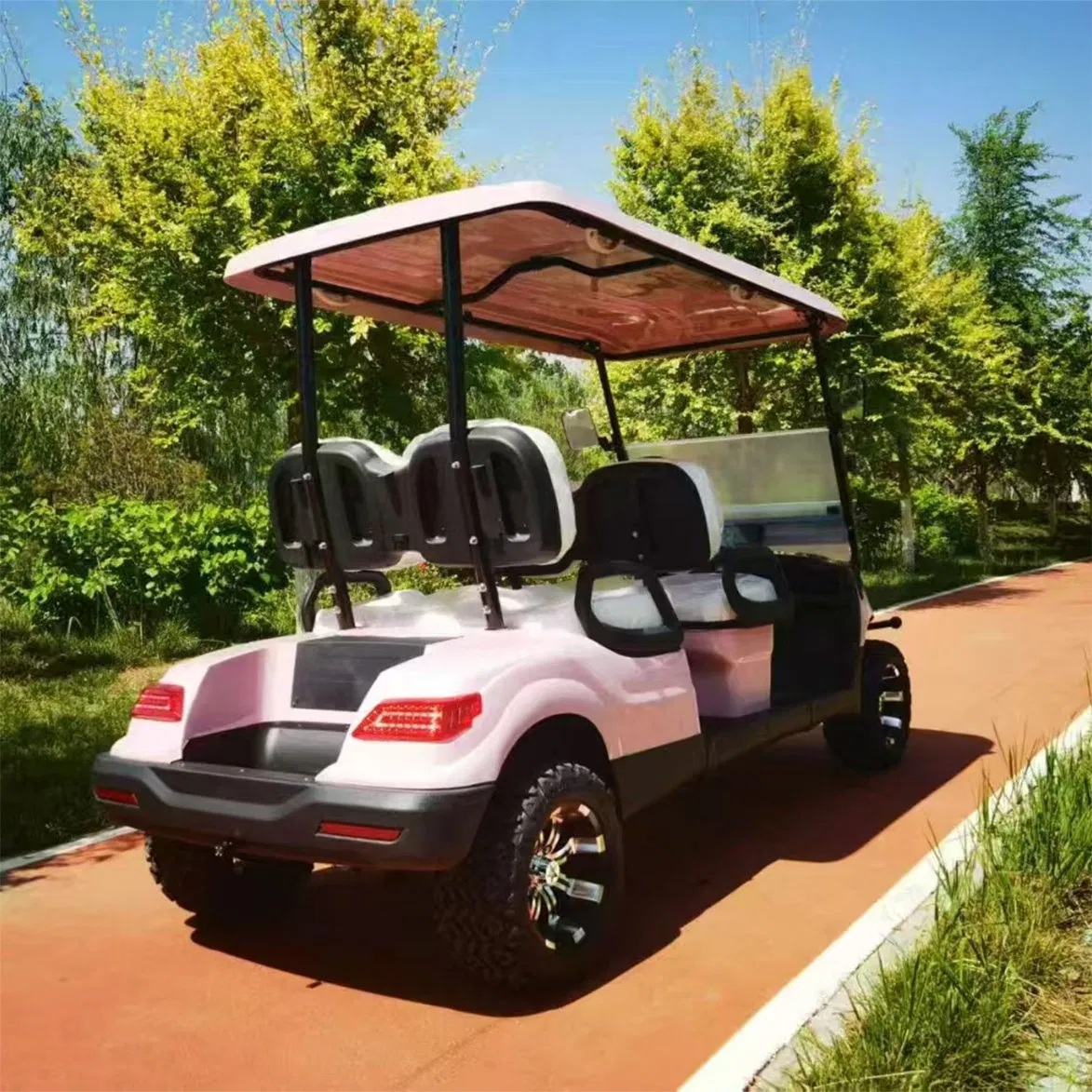 Used Electric New 6-Seater Golf Cart 150mm Ground Clearance 4wheel