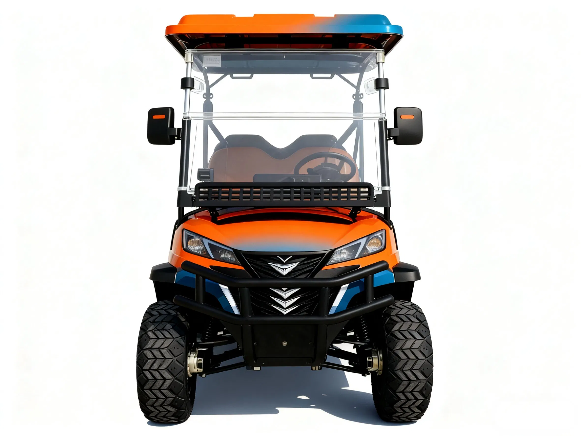 All-Terrain 6-Seater Electric Golf Cart with Waterproof Wiring &amp; Rust-Resistant Frame