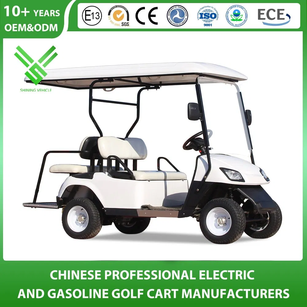 Curtis Controller 4 Seater Classic Electric Golf Cart with Cargo Box for Sale