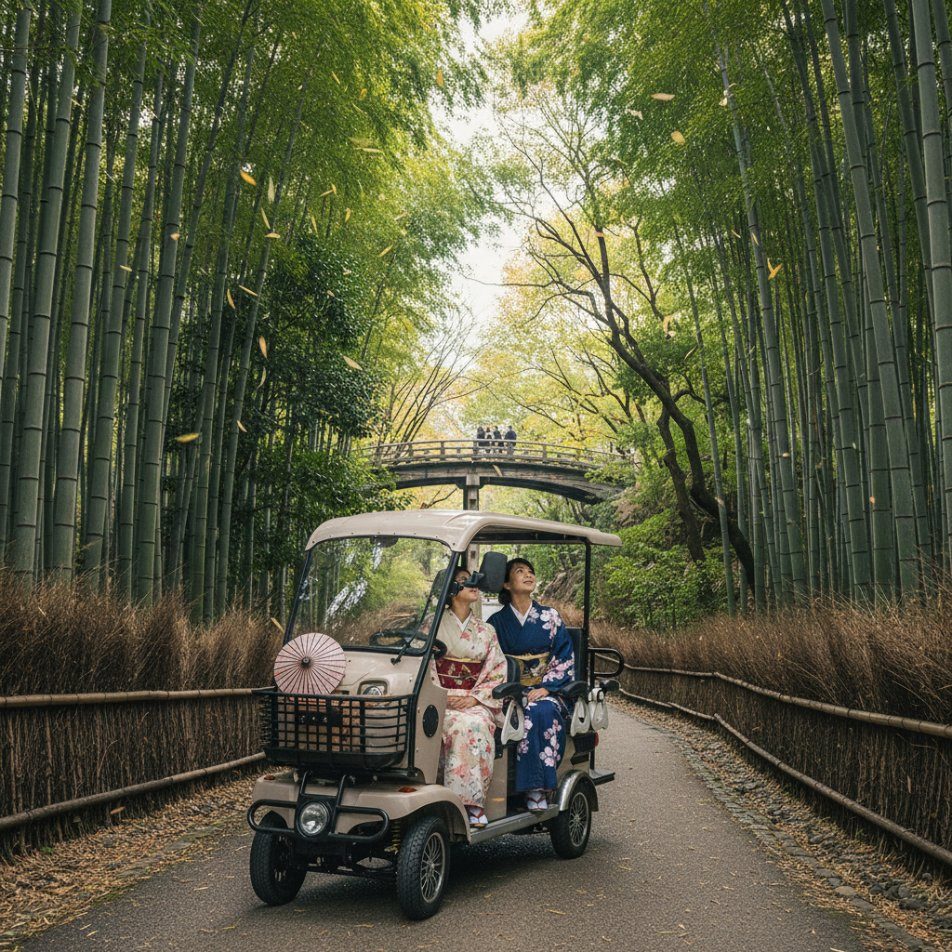 Hld 800W Electric Sightseeing Ebike Used Golf Carts for Sale