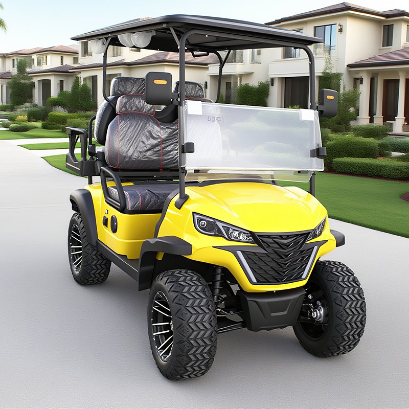 Custom Chinese Wholesale Seater Two Person 4 Seats Buggy Golf Cart Carts Electric Lithium Battery Mini Golf Cart