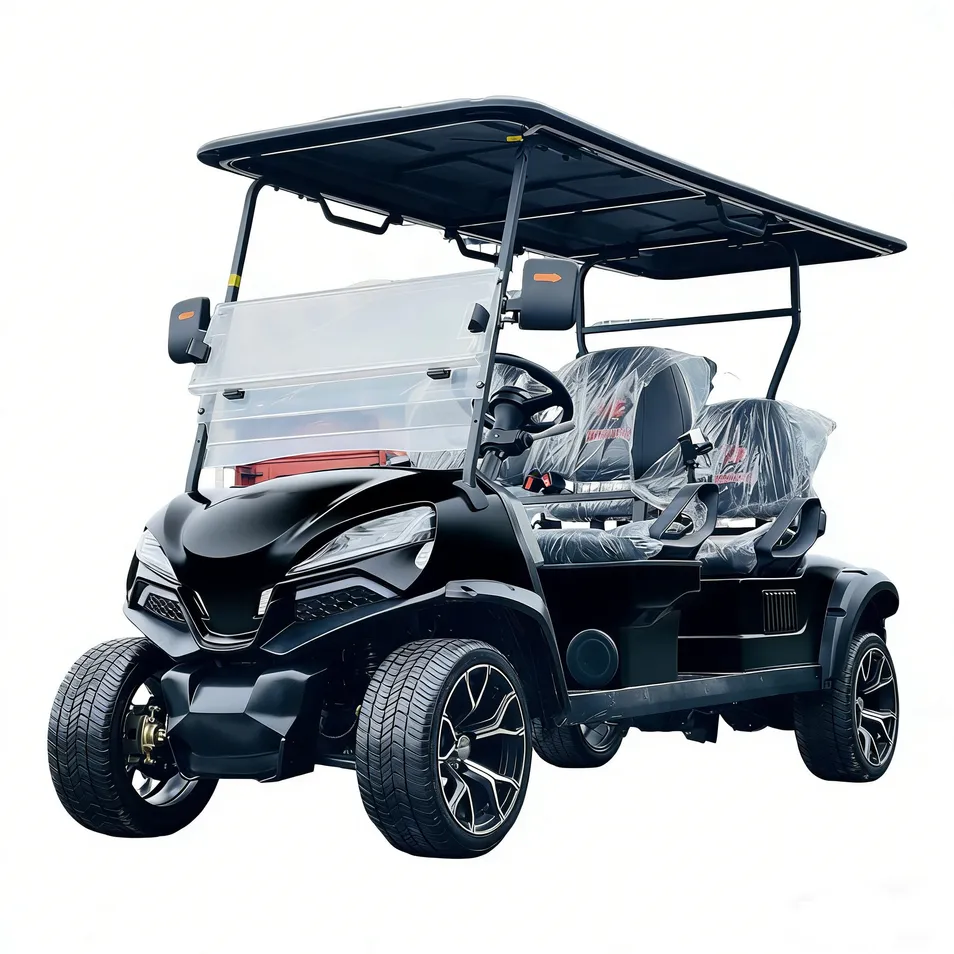 4 Passenger Electric Utility Golf Cart