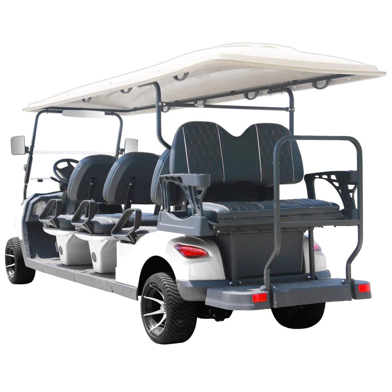 Trustworthy China Supplier Professional Design 6+2 Seats Golf Carts Electric Golf Cart Mini Golf Cart Forge-G6+2