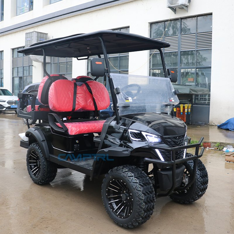 Gasoline Golf Carts Gas Powered 4 Seater Club Car Street Legal Buggy Golf Push Cart