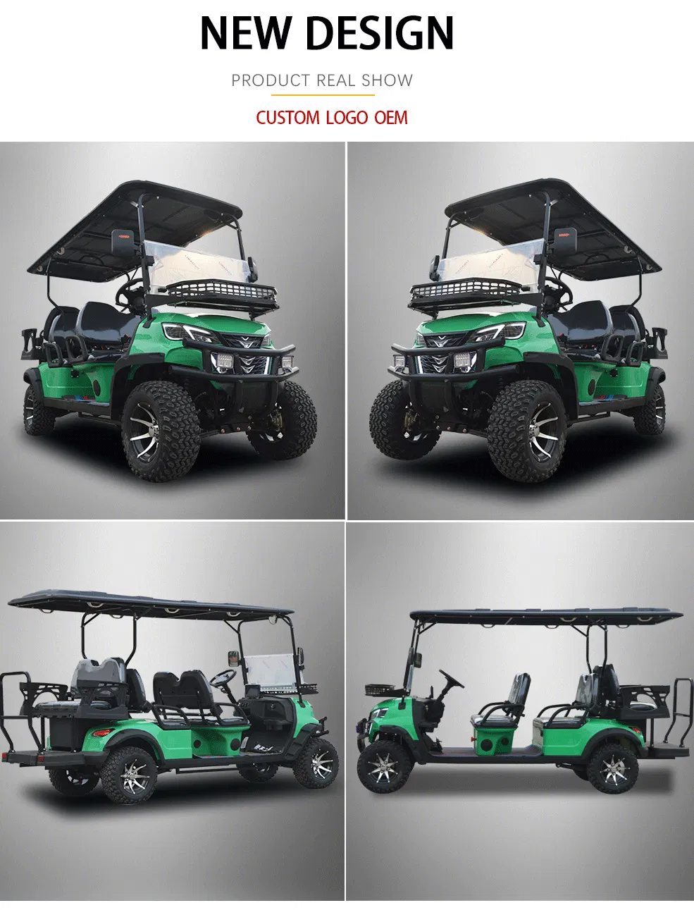 Off Road Golf Cart Detail