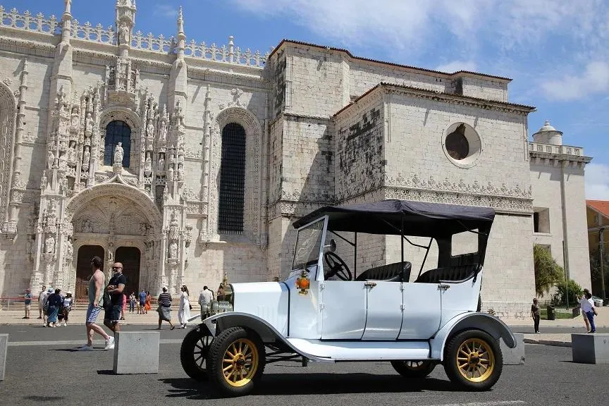 Vintage Car Side View