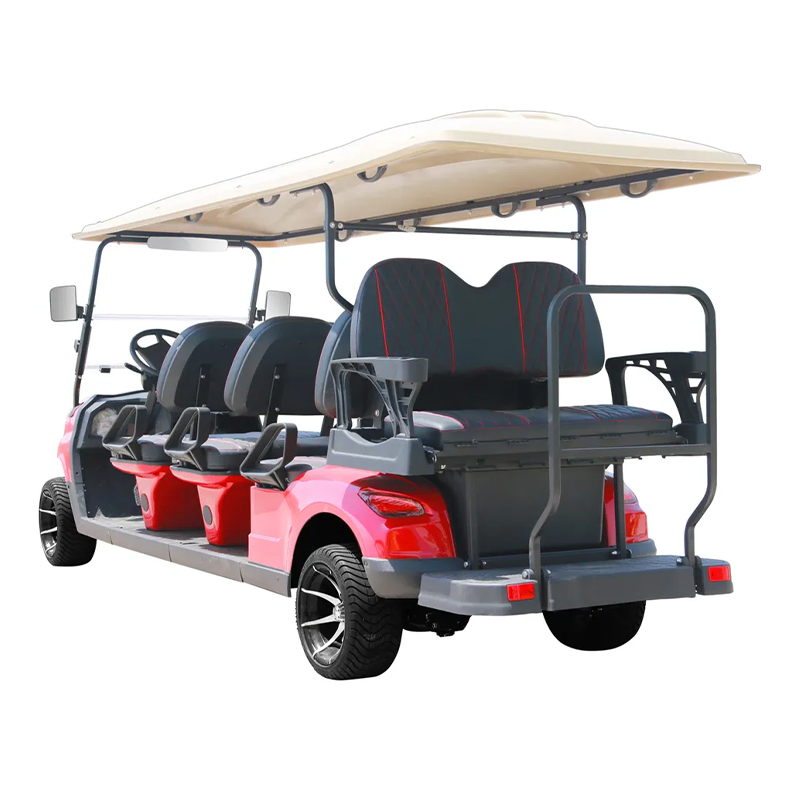 Electric Golf Cart 6+2 8 Seats Sightseeing for Golf Course