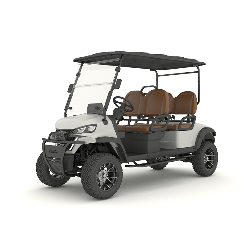 Whisper-Quiet Gas Golf Cart for Universities Golf Buggy with Long Battery Life