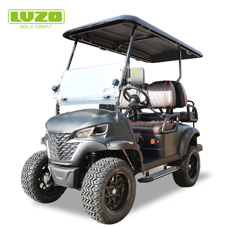 Luxury Street Legal 2+2/4/6 Seater Electric/Gasonlie Club Golf Car/Cart/Buggy with 14inch Wheel