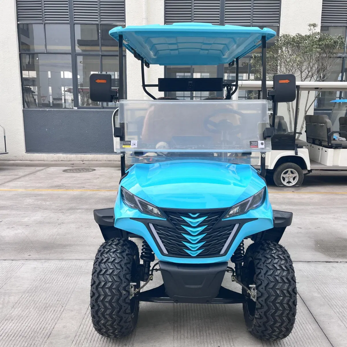 OEM Multimedia Stereo Carts Street Legal Lifted 300cc Gas Power Golf Cart