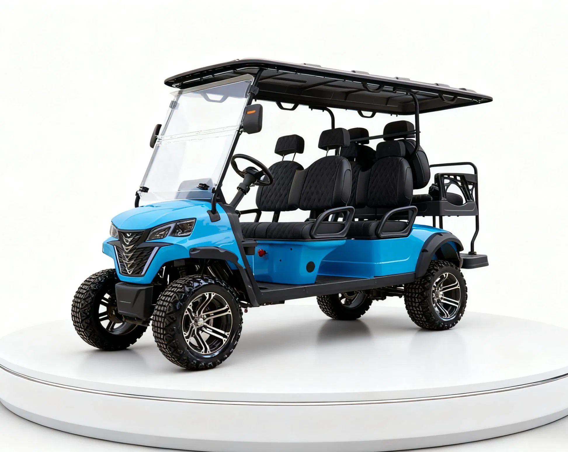 48V/60V/72V AC Motor Electric Golf Cart with Lithium/Lead Acid Battery