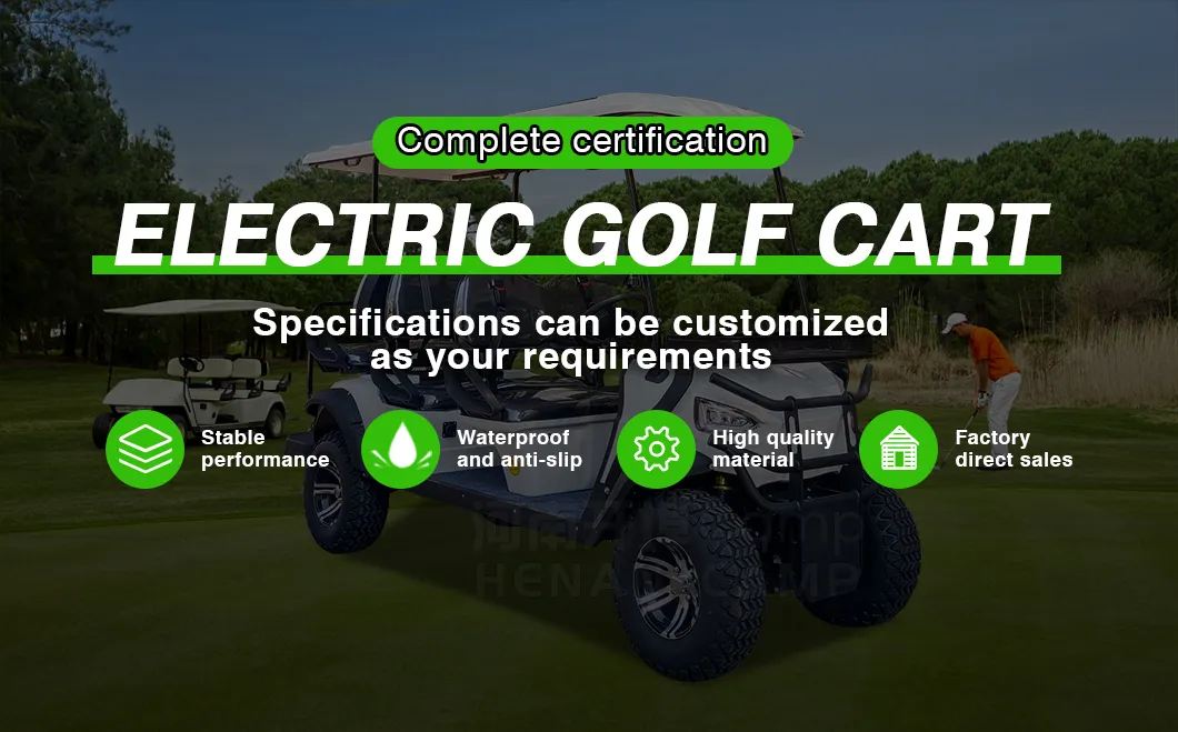 Electric Golf Carts Display