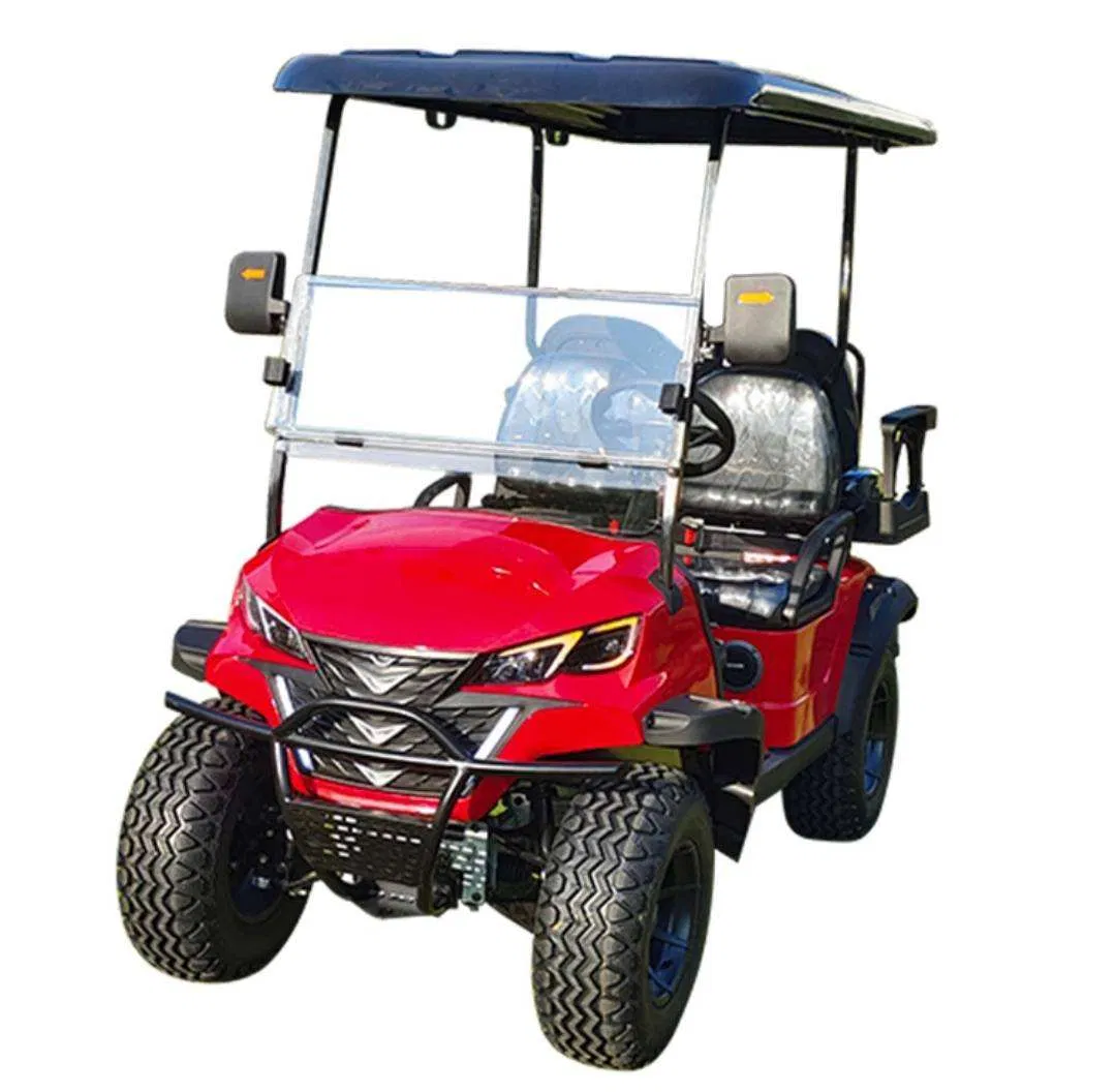 CE New Export Electric Cart Golf Course Club 2/4/6/8 Seater off-Road Sightseeing Car Solar Power Electric Golf Cart