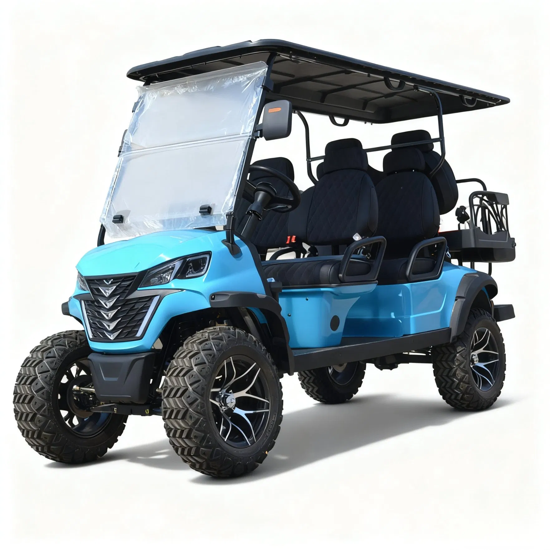 6-Seat Electric Golf Cart for Golf Course Transportation